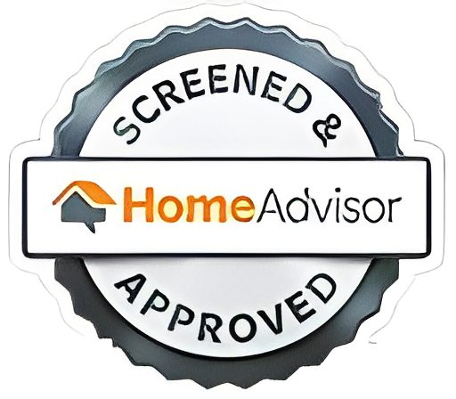 5fabe19b-daf7-4e12-b492-dcb7f8d658e9 HomeAdvisor badge with text "Screened & Approved" and a house icon.